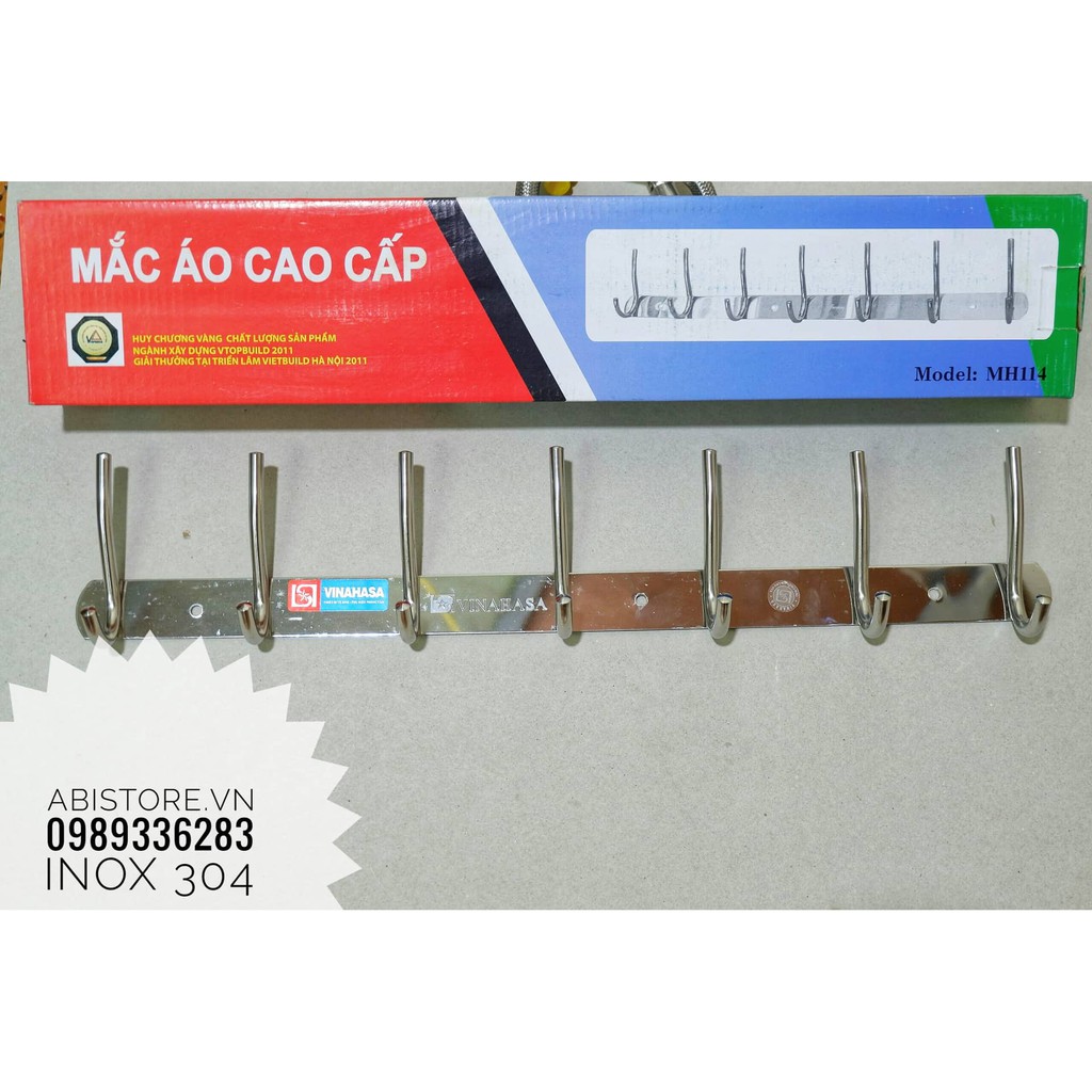 MẮC ÁO CAO CẤP  VINAHASA M114  7 MẮC DÀY ĐẸP CHẮC CHẮN