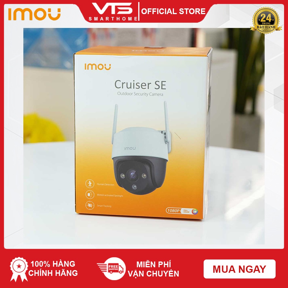 Camera IP WIFI IMOU S21FP 2.0MP, Full HD 1080P - Xoay 360 độ, Ngoài Trời, Chế độ ban đêm thông minh