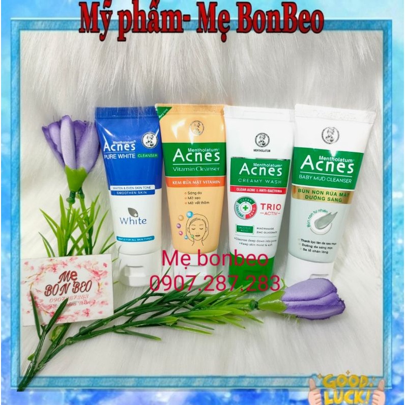 Sữa rửa mặt Acnes 25g/50g