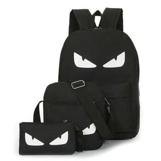 Set 3 món balo nam nữ hình đôi mắt siêu ngầu