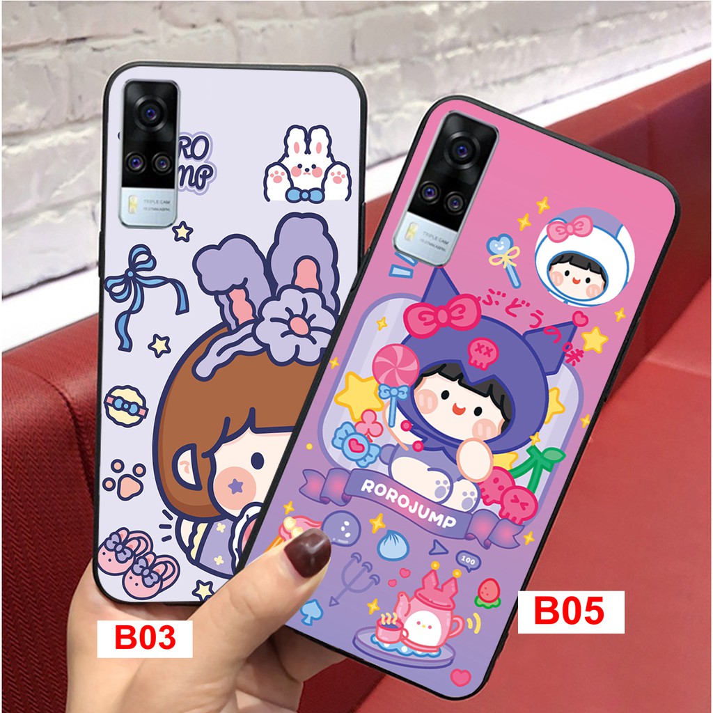 ỐP LƯNG VIVO Y51 2020 MỚI NHẤT CÔ GÁI JUMP RORO ĐẸP/HOT