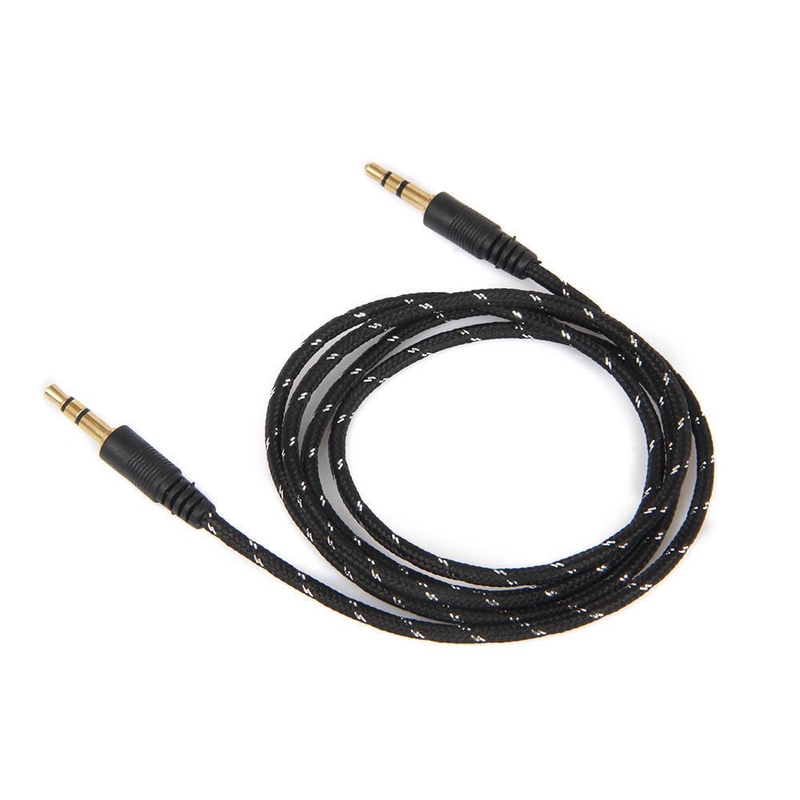 Dây cáp nối âm thanh 1M 3.5mm Male sang Male Aux Auxiliary Cord Stereo Audio Cable Line | BigBuy360 - bigbuy360.vn