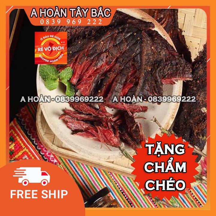 Thịt Trâu Gác Bếp Tây Bắc Chính Hiệu A Hoàn Tây Bắc