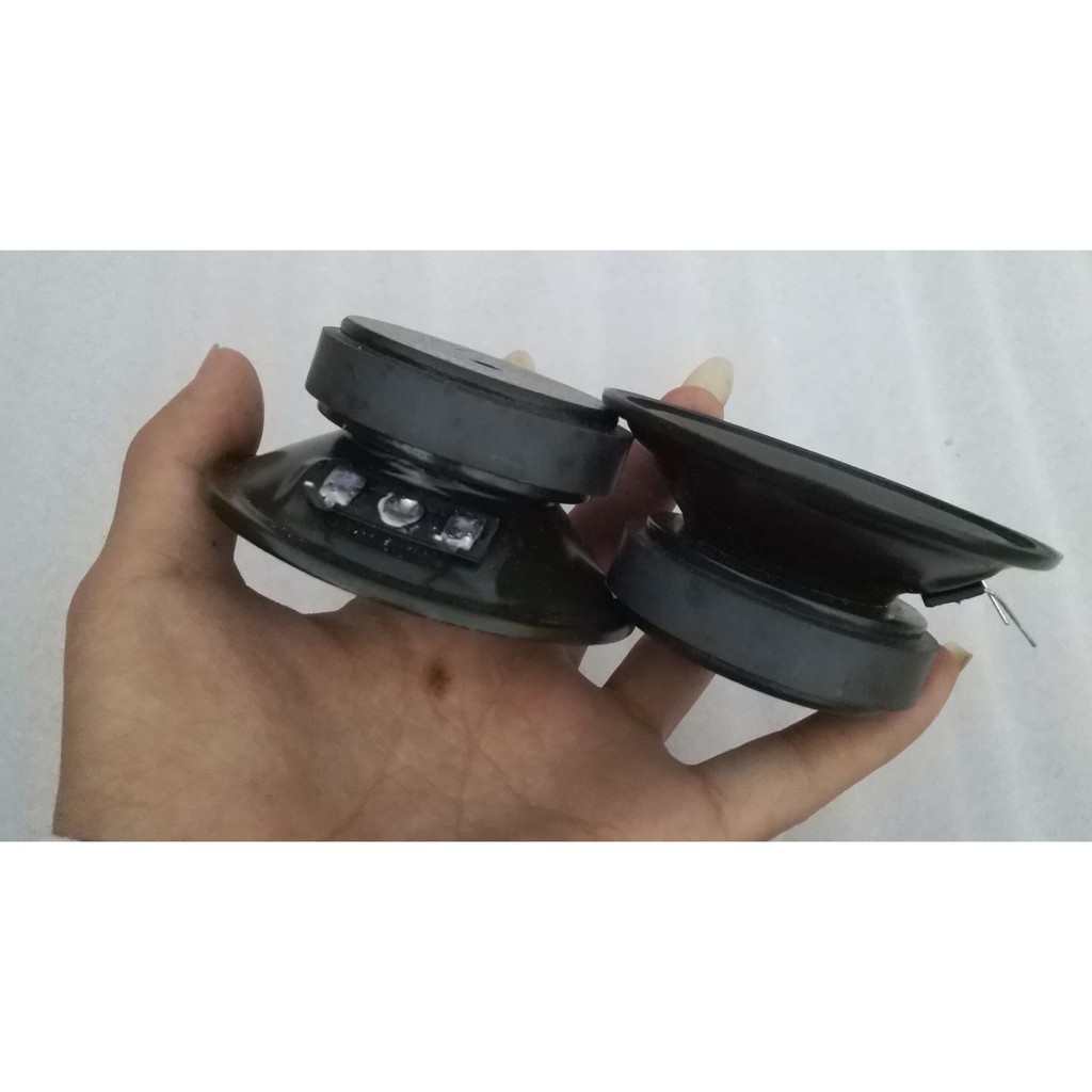 COMBO 2 LOA TREBLE BOSS 8CM CHINA + 2 TỤ 2,2MF 250V