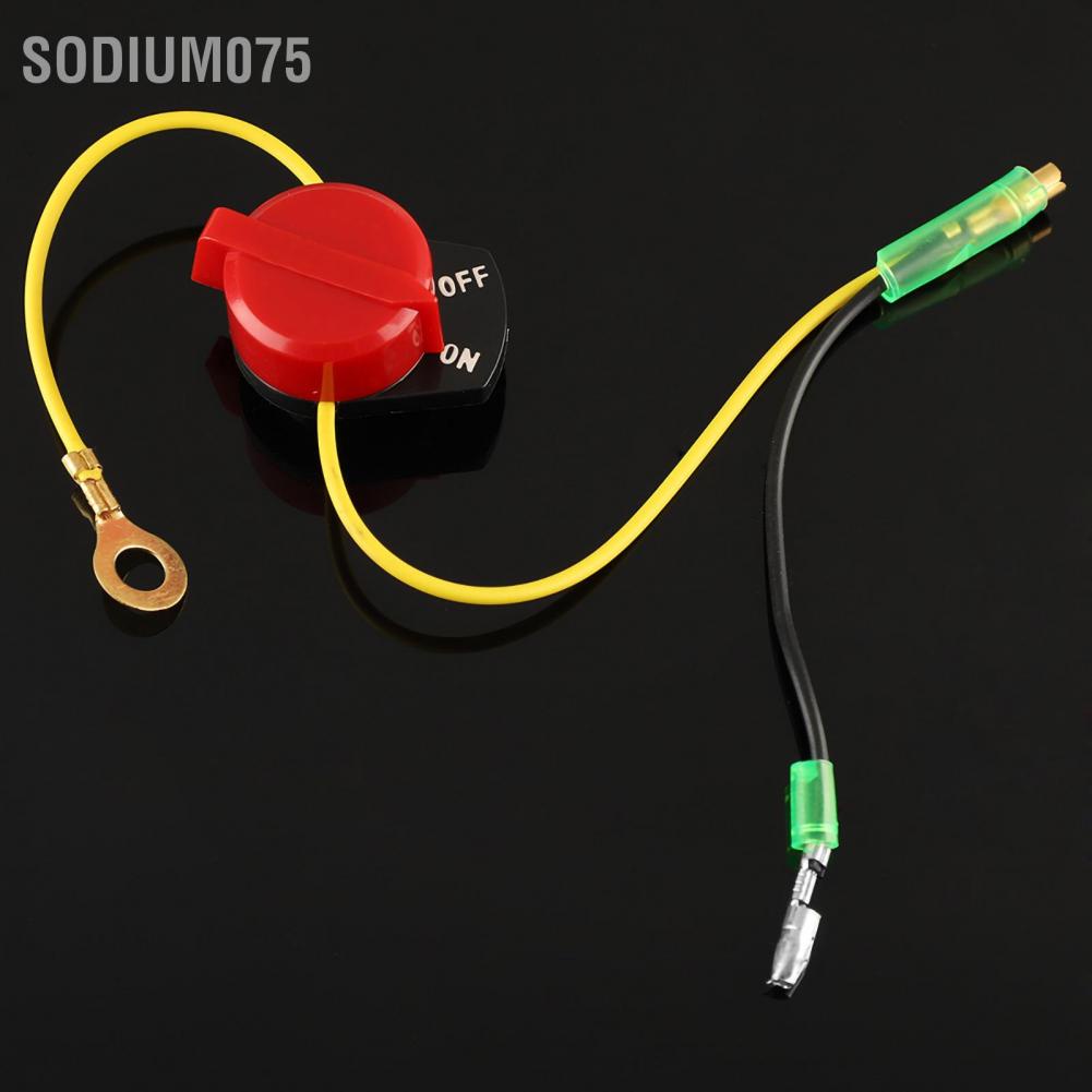 Sodium075 Engine On Off Stop Switch Fit for Honda Gx110 Gx120 Gx160 Gx200 Gx240 Gx270 Gx340 Gx390