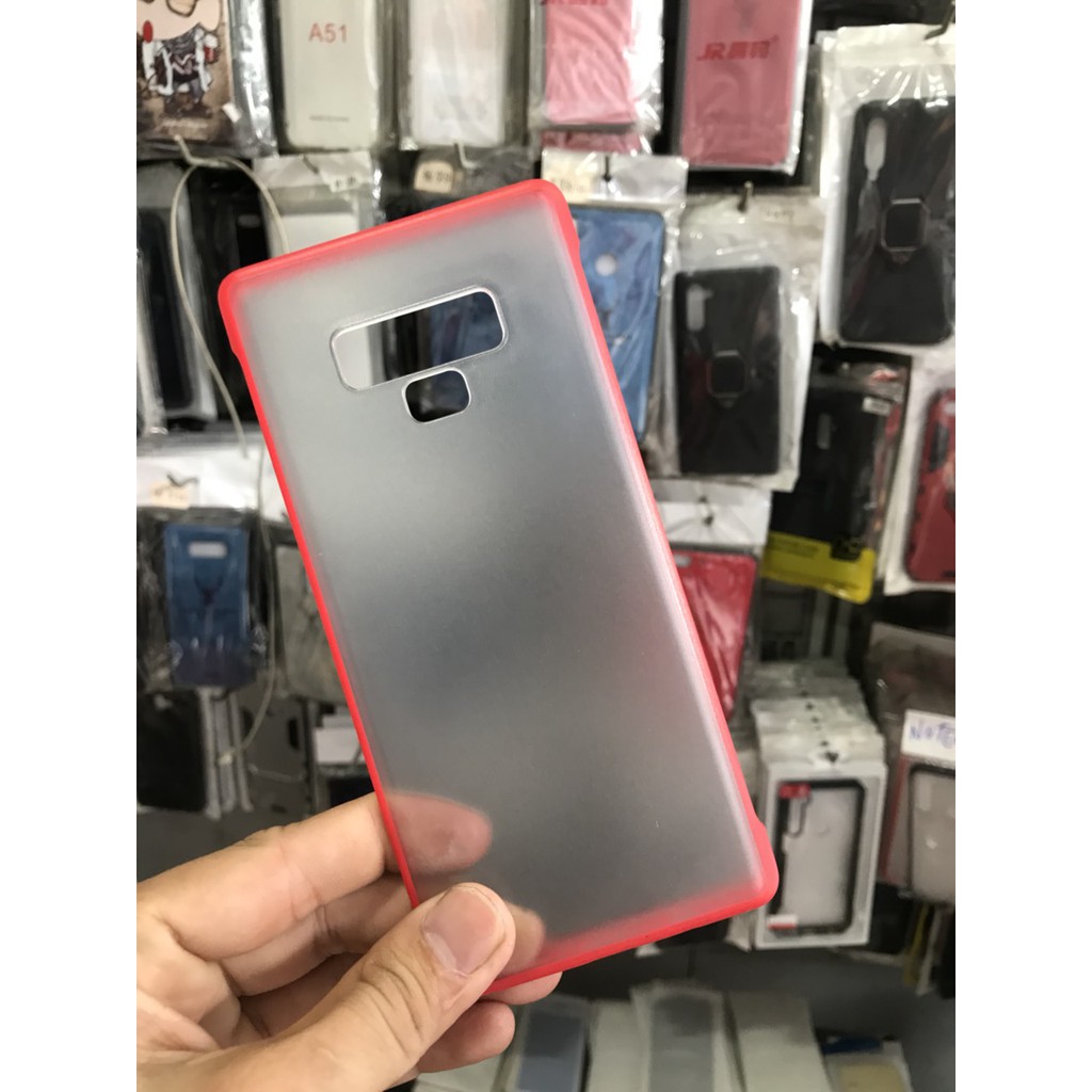 ỐP LƯN ĐỤC VIỀN MÀU SAMSUNG GALAXY NOTE9