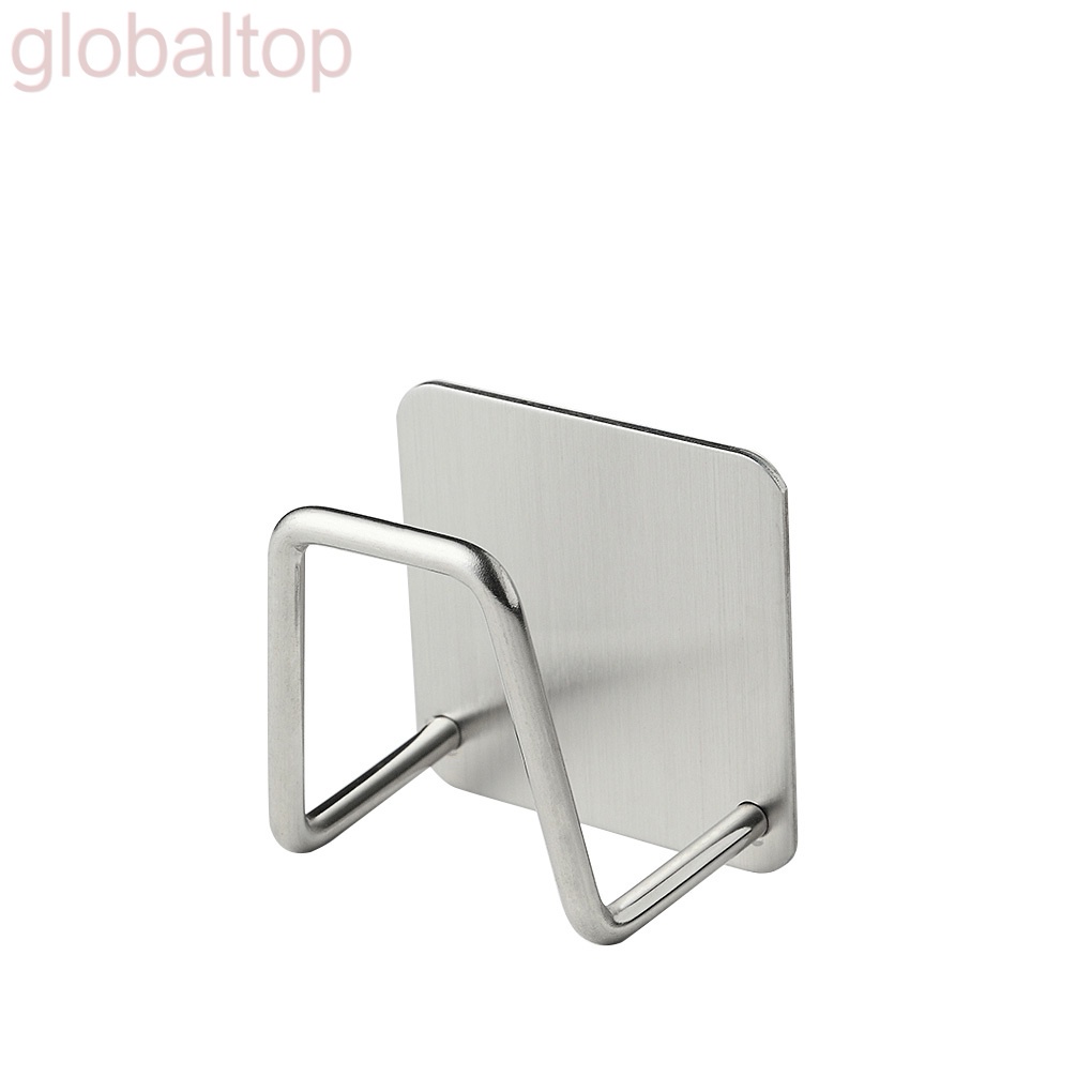 Giá để miếng bọt biển rửa chén bằng thép không gỉ tiện dụng cho nhà bếp