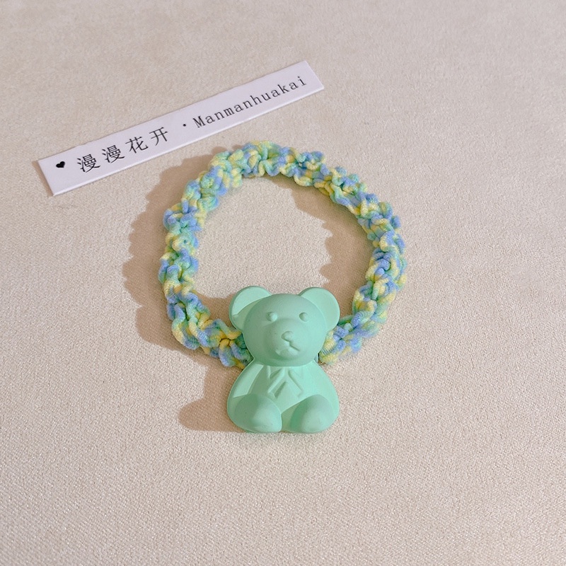 Dây cột tóc hình gấu SD606 màu dễ thương, cute, xinh đẹp phong cách Hàn Quốc làm phụ kiện tóc thời trang cho nữ