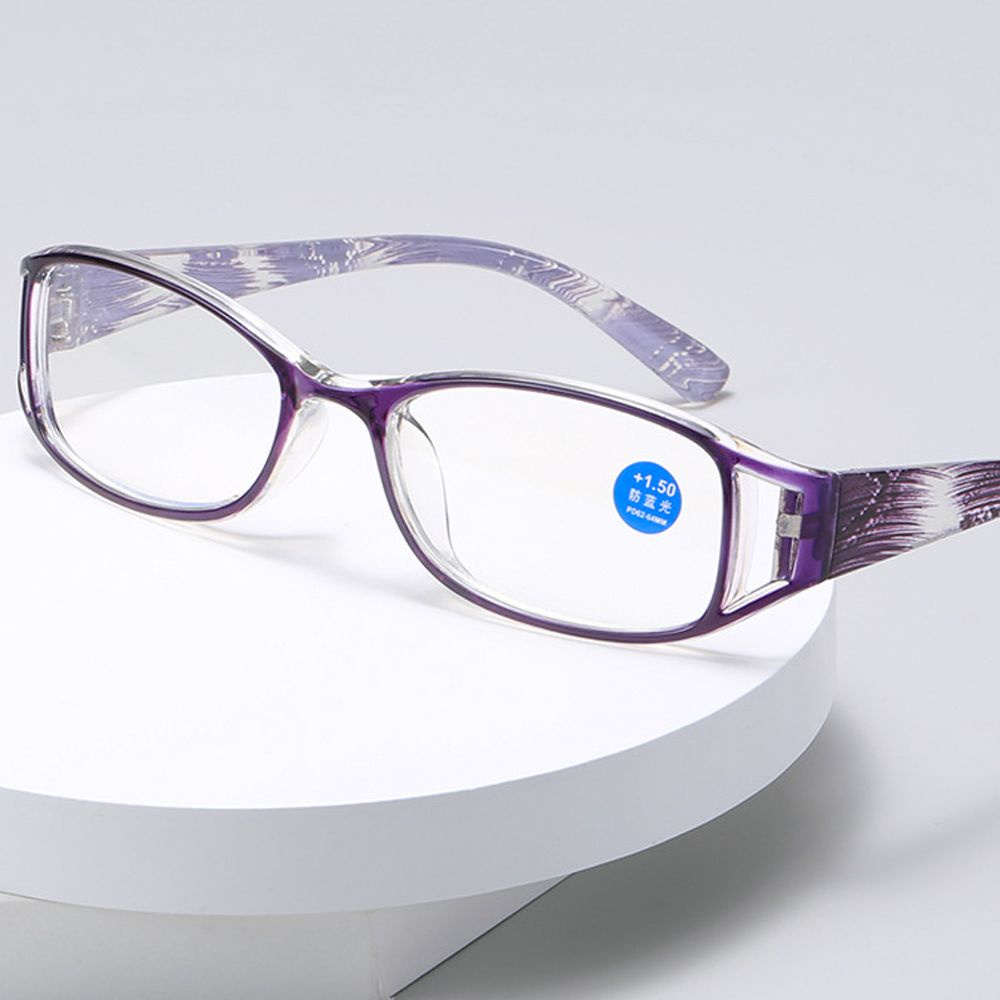 Mắt Kính Đọc Sách Gọng Siêu Nhẹ Chống Ánh Sáng Xanh Thời Trang Cổ Điển Cho Nữ