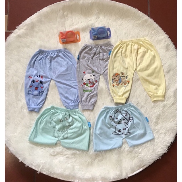 QUẦN CHỤC DÀI COTTON MÔNG THÚ ĐÁNG YÊU CHO BÉ