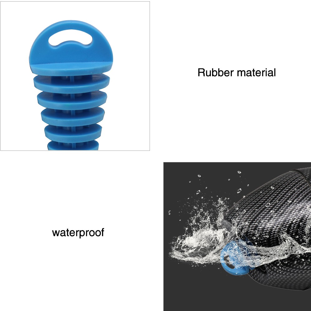 Nút bịt giảm thanh ống pô xả cho xe mô tô 15mm - 38mm