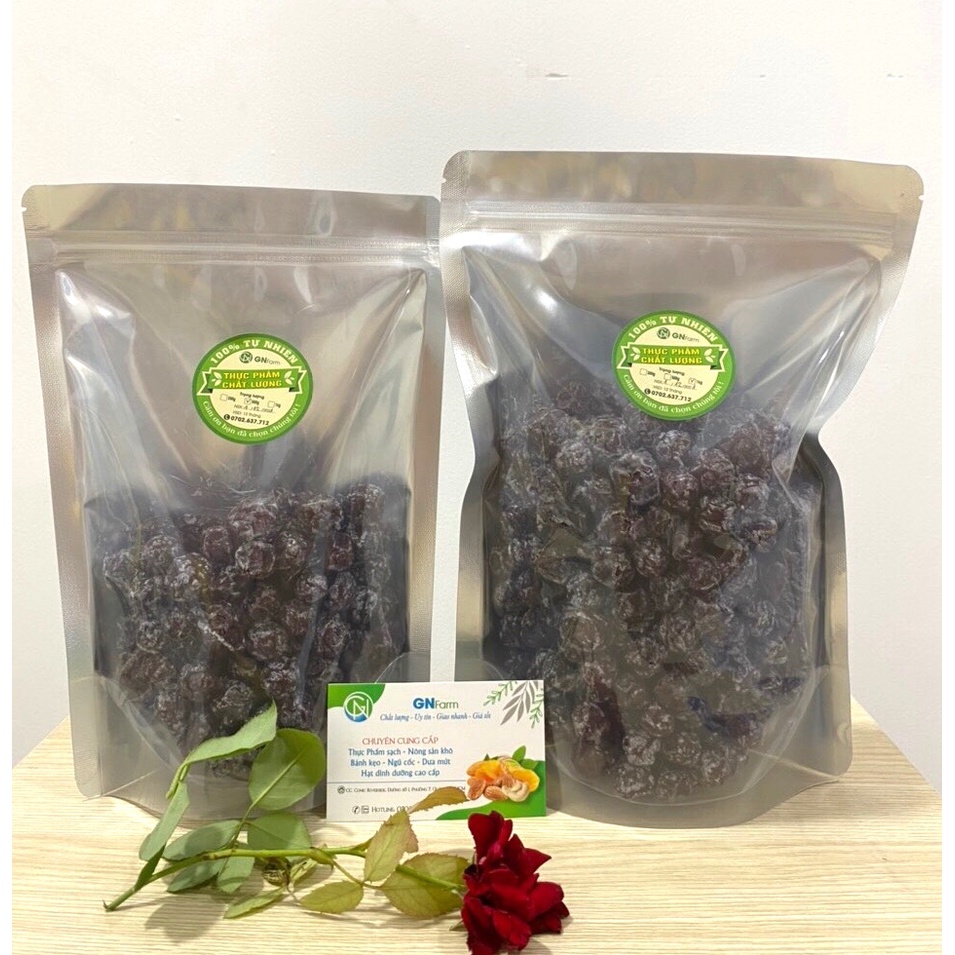 Ô Mai Mận Nâu Xí Muội Mận Cơm Sấy Khô Ăn Là Thèm - Túi 1kg