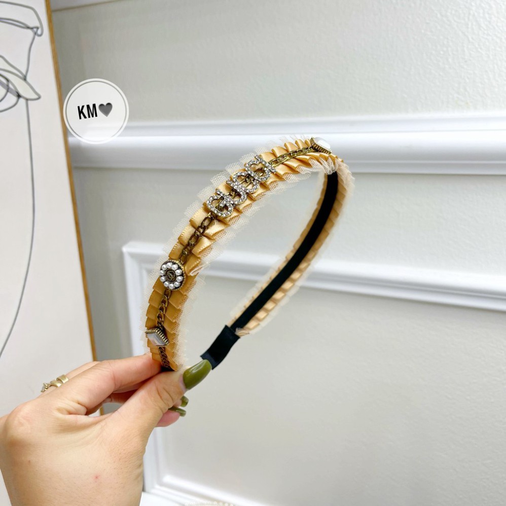 Bờm Tóc G.U.C.C.I Đá Cao Cấp 2021 ❤️ Cài Tóc Đá Hottrend , Bờm Tóc Đá Mới Nhất , Sang Trọng , Trẻ Trung