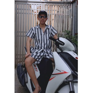 Bộ pizama tù trưởng kẻ sọc hot
