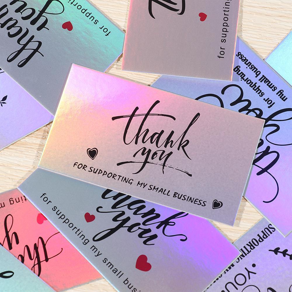 Set 50 Tấm Thẻ Bài Cảm Ơn Chất Lượng Cao