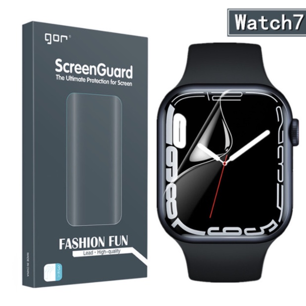 Bộ 2 miếng dán Gor 3D cho Apple Watch Series 7 Size 41/45 mm ( hộp 2 miếng)