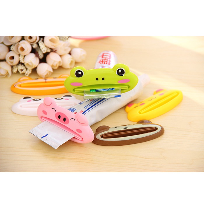 Kẹp Nặn Kem Đánh Răng Miệng Thú Hoạt Hình Cute