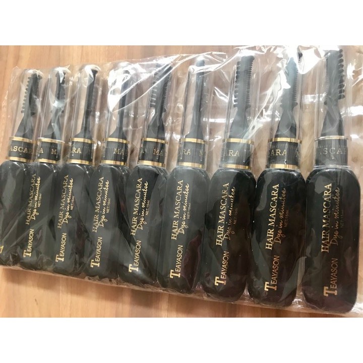 Thỏi Che Tóc Bạc / Tóc Màu Tạm Thời Màu Xám Đen