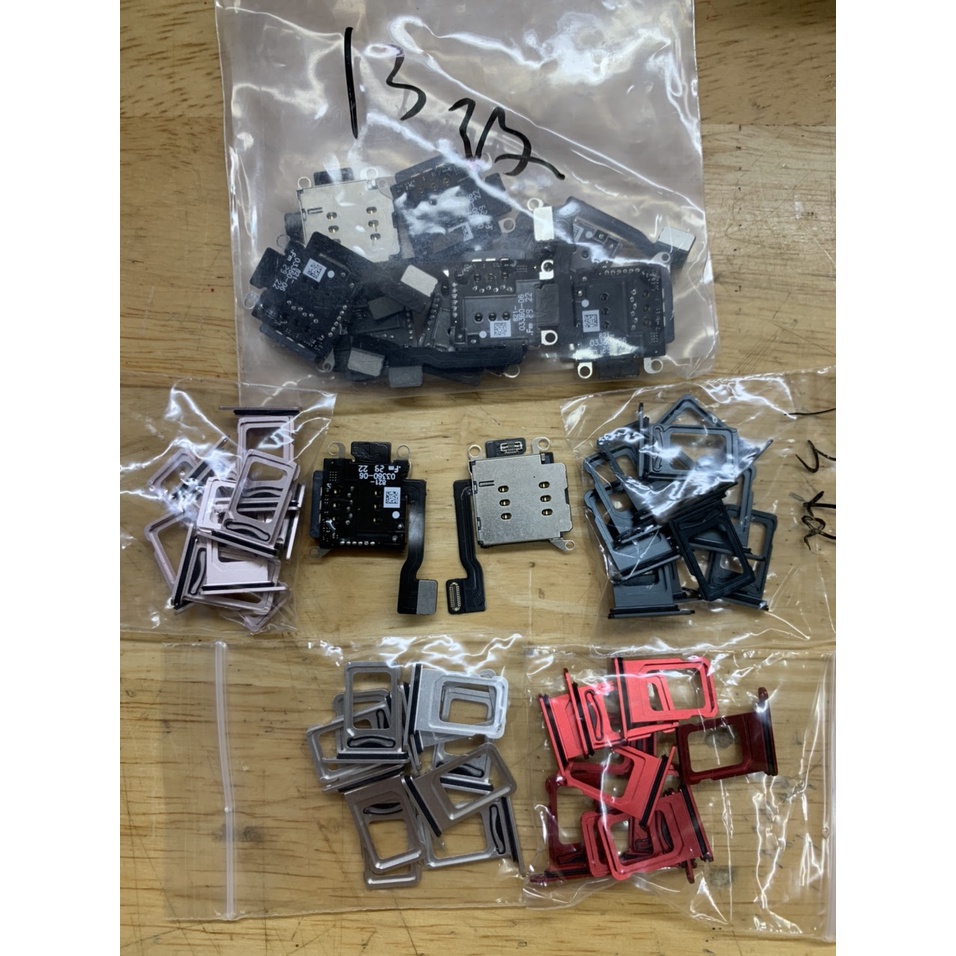 Combo ổ 2 sim + khay 2 sim cho iP 13