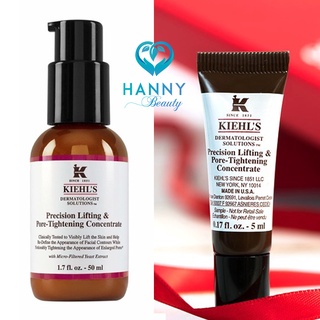 [Date 10.22] Serum Se Khít Lỗ chân Lông Kiehl's Precision lifting & pore tightening concentrate Dạng Tuýp Mini 5ml