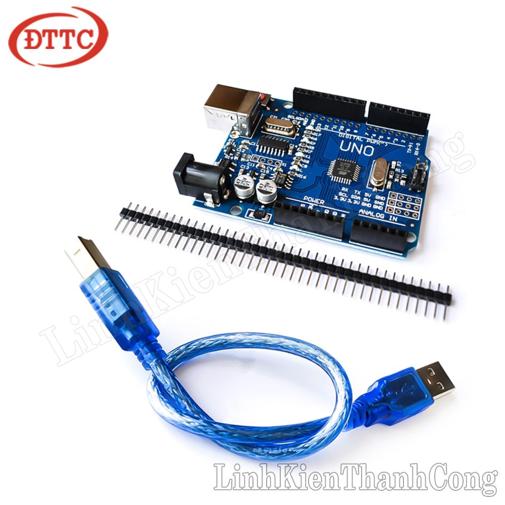 Kit Arduino UNO R3 SMD chip dán + cáp USB