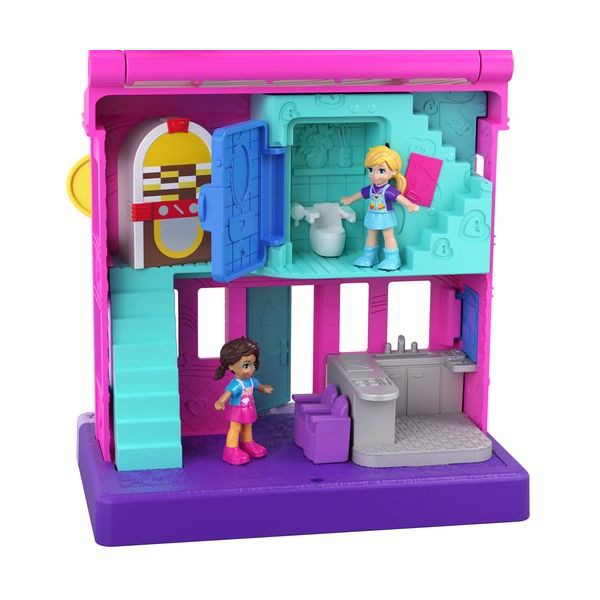 Đồ Chơi Bộ Phòng Ăn Sắc Màu Của Polly Pocket GGC30/GGC29