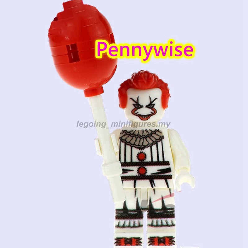 Đồ chơi lắp ráp mô hình  It Pennywise Jason Voorhees Terror tương thích với Lego độc đáo cho trẻ em