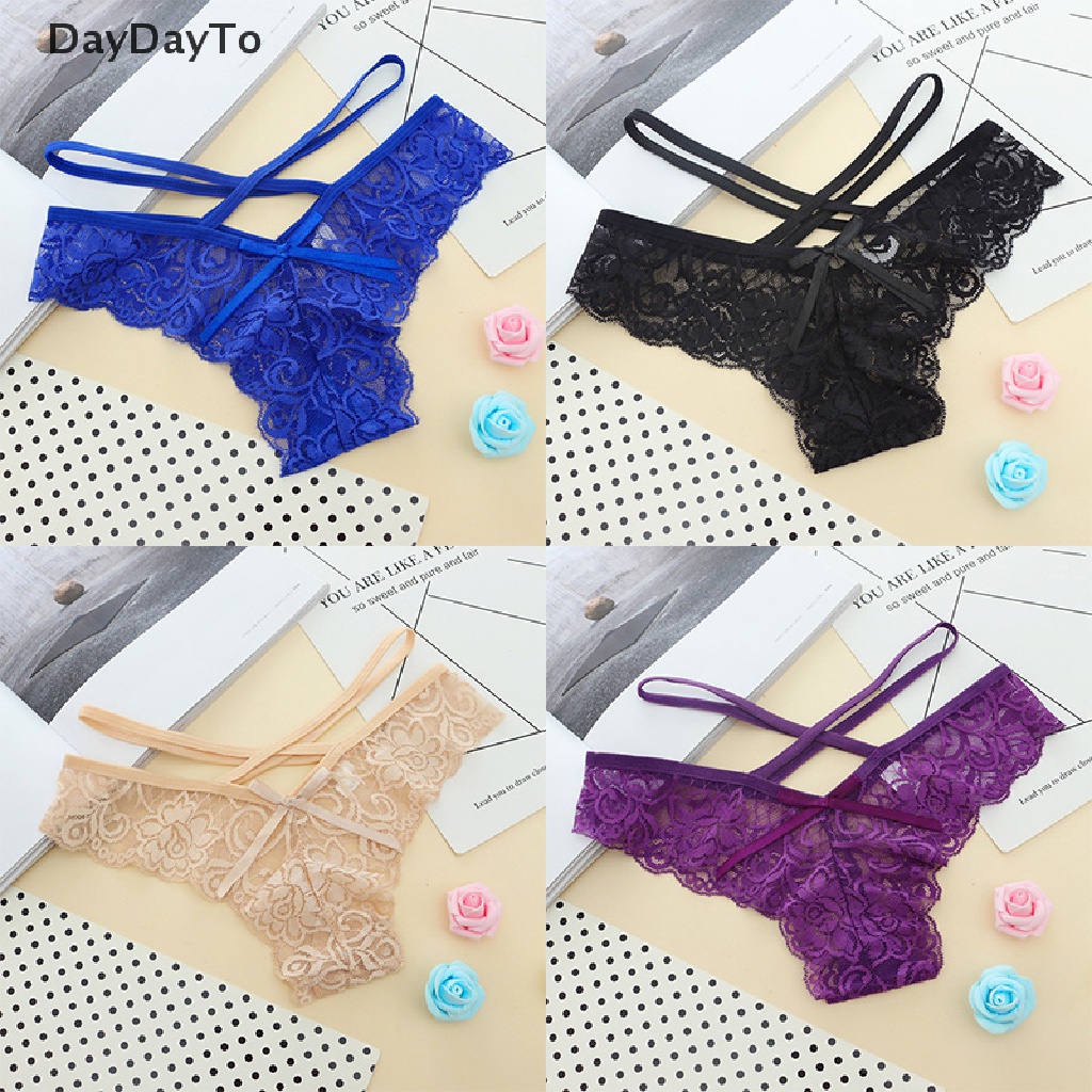 Quần Lót Lọt Khe Phối Ren Quyến Rũ Dành Cho Nữ