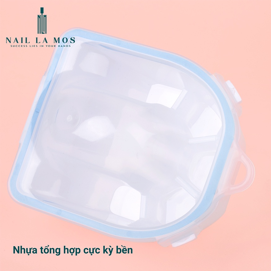 Bát ngâm tay làm nail loại 2 lớp bền đẹp - Bát nhựa chuyên dụng cho dân làm móng