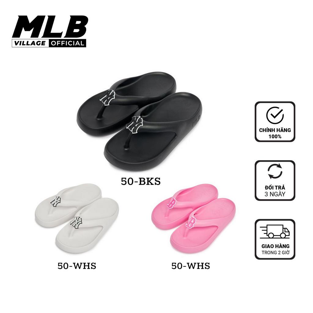 Dép MLB Chính Hãng - Dép Xỏ Ngón MLB Chunky Bouncer Flip Flops 3ALPFBF33