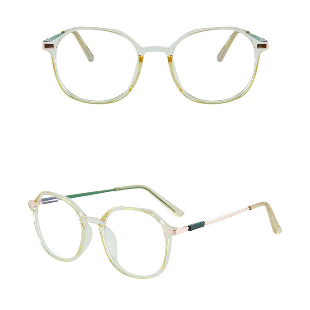 Mắt Kính Gọng Tròn Chống Ánh Sáng Xanh Phong Cách Hàn Quốc Thời Trang Cho Nam Và Nữ