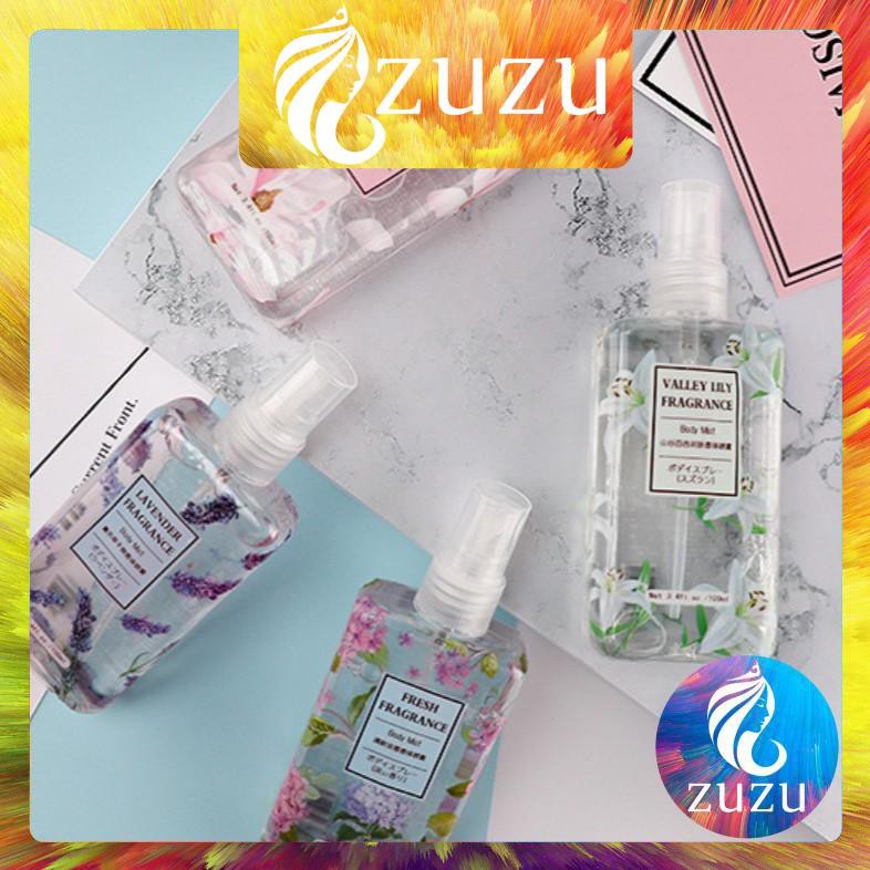 [NH02] Body Mist, Xịt Body SHILIYA NGÀN HOA 100ML Nội Địa Trung Chính Hãng | Thế Giới Skin Care