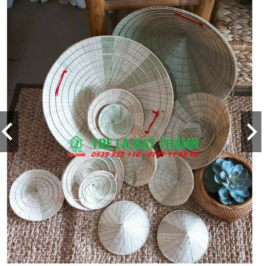 Nón lá tre nắng sản xuất tại làng chuông, nón lá đủ kích thước
