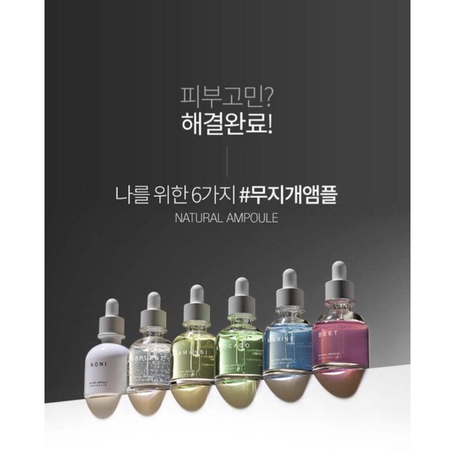 Tinh Chất Dưỡng Da Graymelin Natural Ampoule