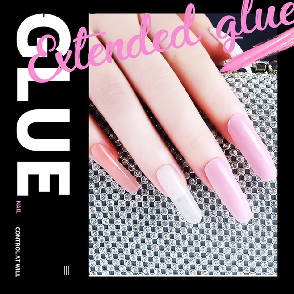[prosperityus3] 7PCS Poly Extension Nail Gel Kit All For Manicure Set Fast Building Gel  Polish [new]