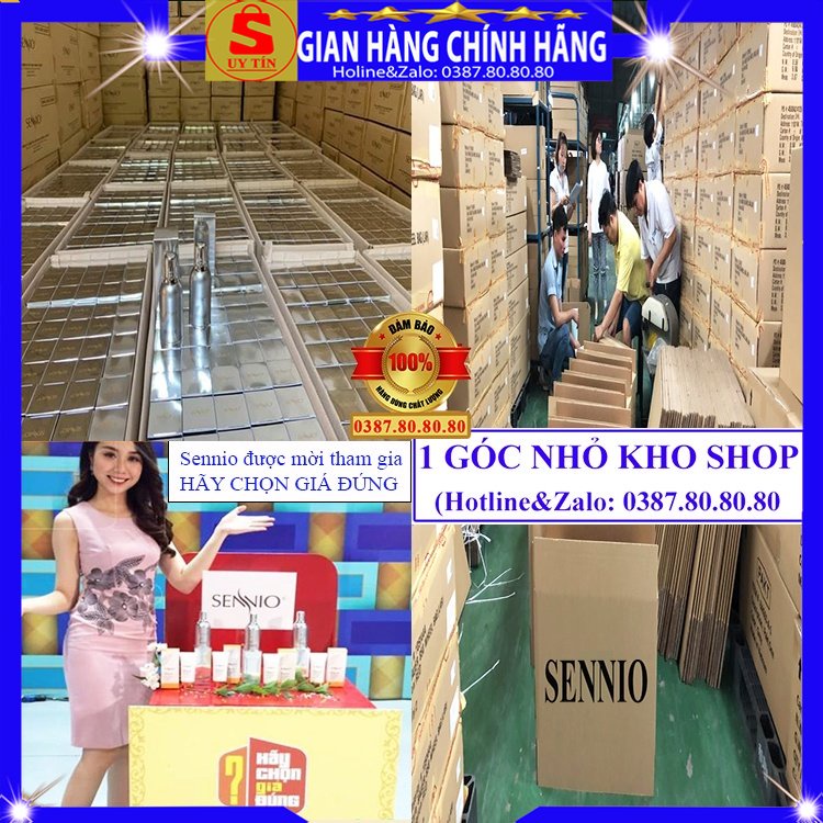 Kem nám tàn nhang đồi mồi dưỡng trắng da mặt cổ ban ngày chính hãng Sennio hàn quốc cho nam nữ bà bầu chống lão hóa 3d4k