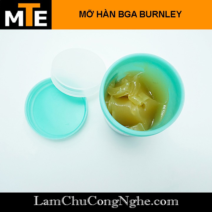 Hộp mỡ hàn thiếc BGA 100G Burnley hỗ trợ hàn chip, khò tháo chip ...