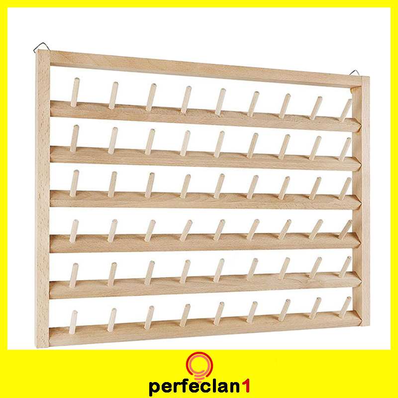 Giá Đỡ 54 Cuộn Chỉ Thêu Treo Tường Perfeclan1