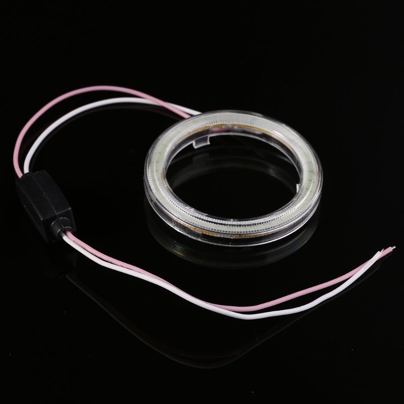 Bộ 2 Đèn Pha LED DRL Độ Sáng Cao 60mm Cho DC 12V COB