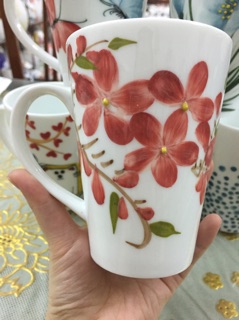Cốc sứ vẽ tay Bát Tràng siêu đẹp