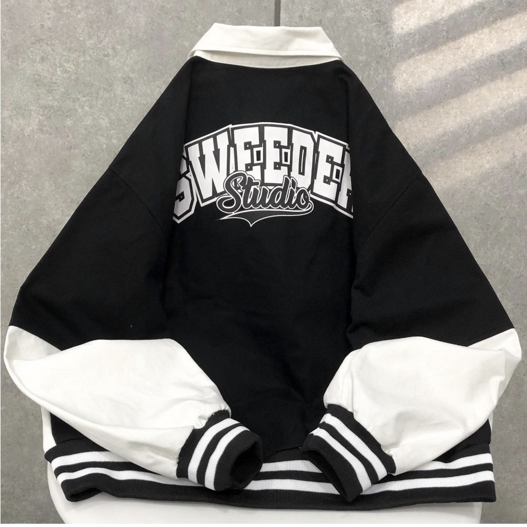 Áo Khoác Kaki Jacket Form Rộng SWEEDER Phong Cách Ulzzang