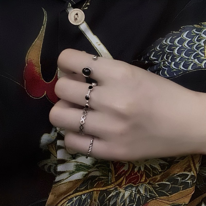 Set Nhẫn Thời Trang Cá Tính Độc Đáo