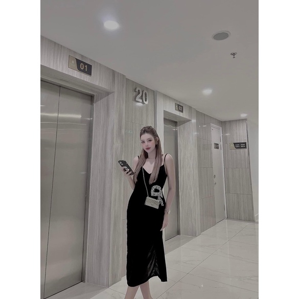 Túi channel cốp nhựa dây xích mai phương bùi