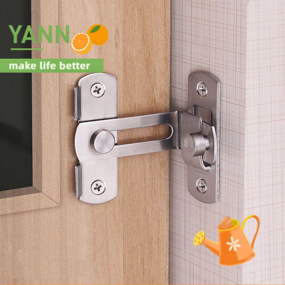 Chốt khóa cửa tủ góc vuông 90 độ bằng thép không gỉ chống trộm nhiều màu sắc tùy chọn