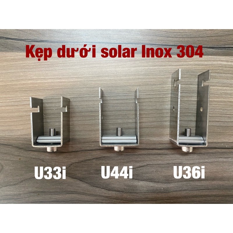 Kẹp dưới Solar Inox 304 - Kẹp U SolarVH