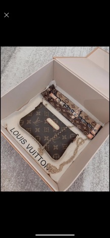 Túi xách lv mini fullbox kèm khăn lụa