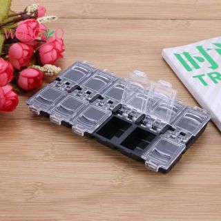 Pallette chiết màu 12 ô có nắp