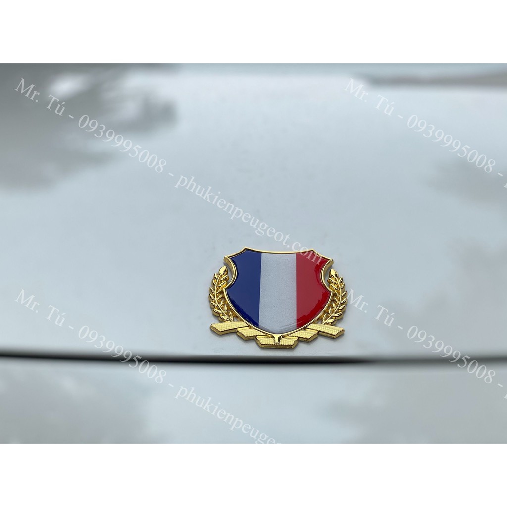 Logo dán kính xe Peugeot 5008 Peugeot 3008 All New