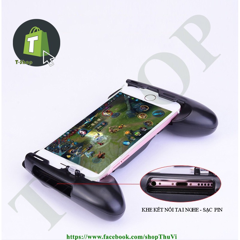 Tay cầm chơi game mobile [TẶNG KÈM JOYSTICK]