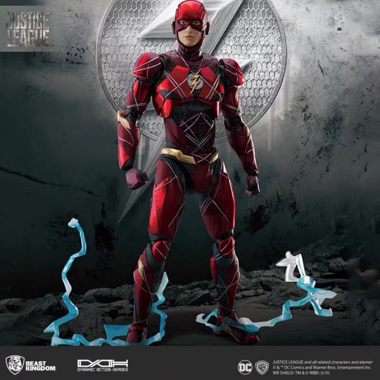 DC JUSTICE LEAGUE Mô Hình Nhân Vật The Flash Chân Thật